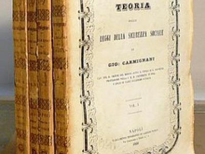 Carmignani. Teoria delle leggi della sicurezza sociale Carmignani. Teoria delle leggi della sicurezza sociale