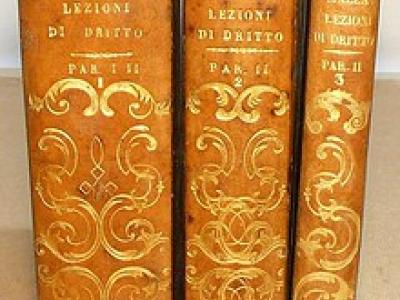 Mazza. Lezioni di diritto civile in splendida legatura