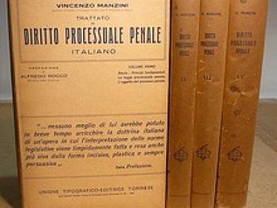 Manzini. Trattato di diritto processuale penale italiano Manzini. Trattato di diritto processuale penale italiano