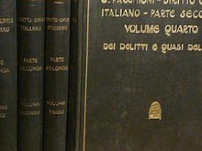 Diritto Civile Italiano nella celebre opera di Pacchioni