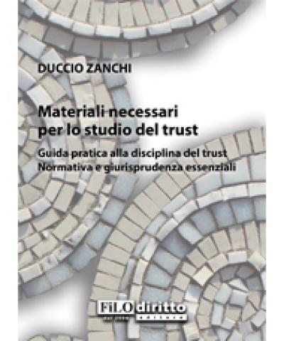 materiali necessari per lo studio del trust