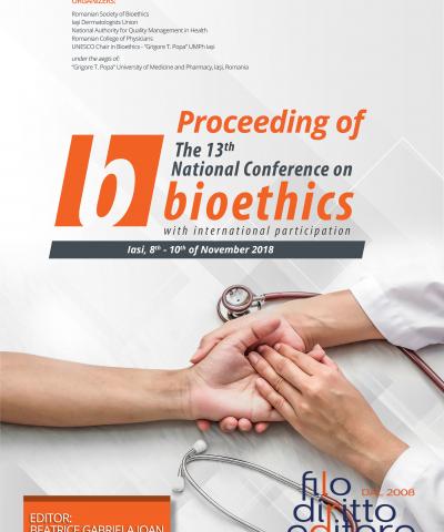 THE XIIITH NATIONAL CONFERENCE ON BIOETHICS WITH INTERNATIONAL PARTICIPATION