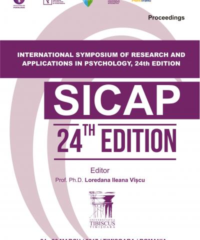24th International Symposium of Research and Applications in Psychology, SICAP 2017