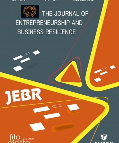 Journal of Entrepreneurship and Business Resilience (JEBR) - July 2019