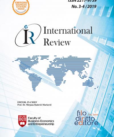 International Review - No. 3-4/2019