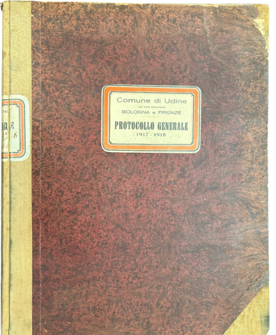 Quando il protocollo si fa storia: l’annotazione nel registro del Comune di Udine del 1918