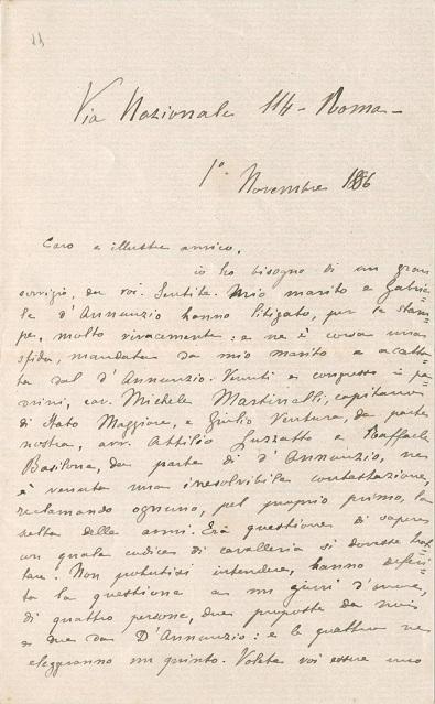 Matilde Serao e il duello del marito con D'Annunzio | Filodiritto