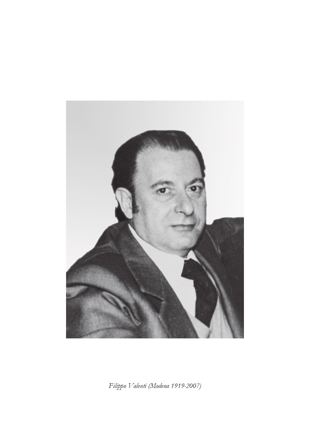 Filippo Valenti, il ricordo dell'Archivio di Modena Filodiritto